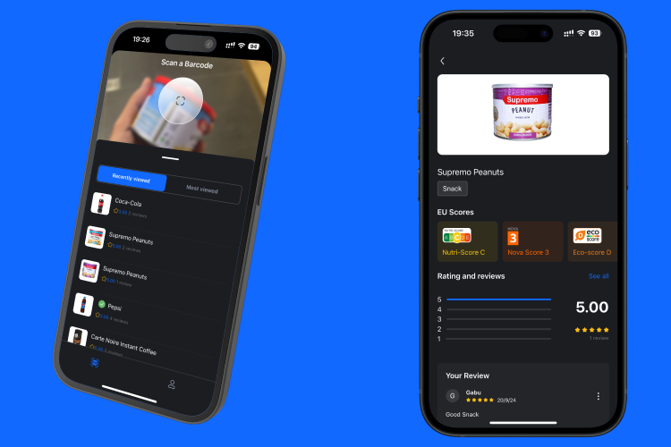 ShopInspector app interface